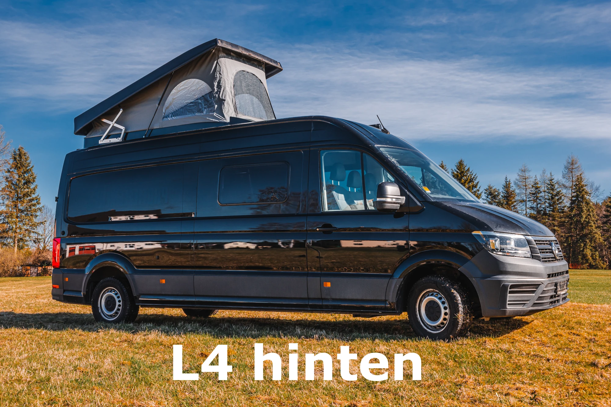 VW Crafter / MAN TGE - Aufstelldach hinten